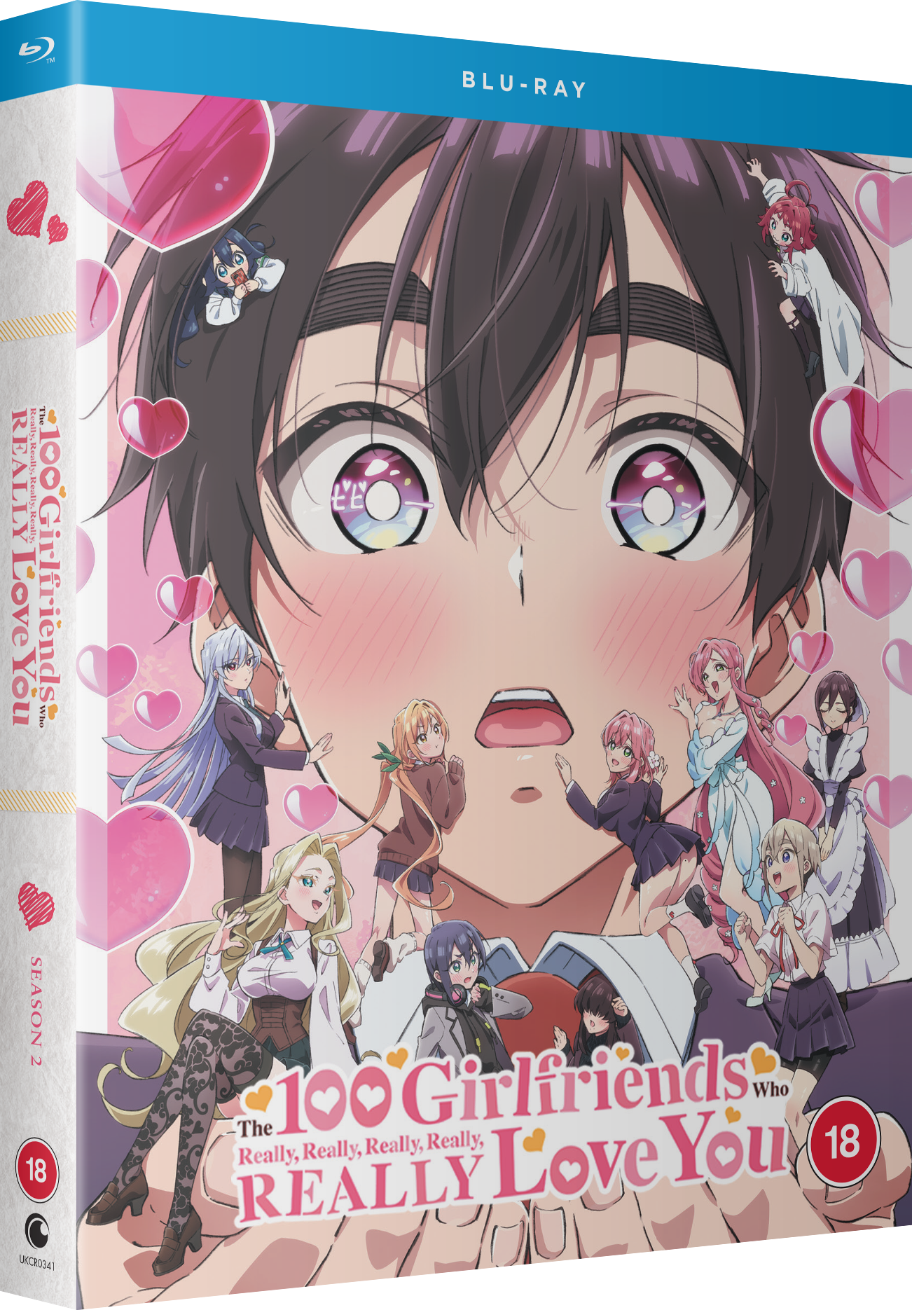 The 100 Girlfriends Who Really, Really, Really, Really, REALLY Love You Season 2 - Blu-ray