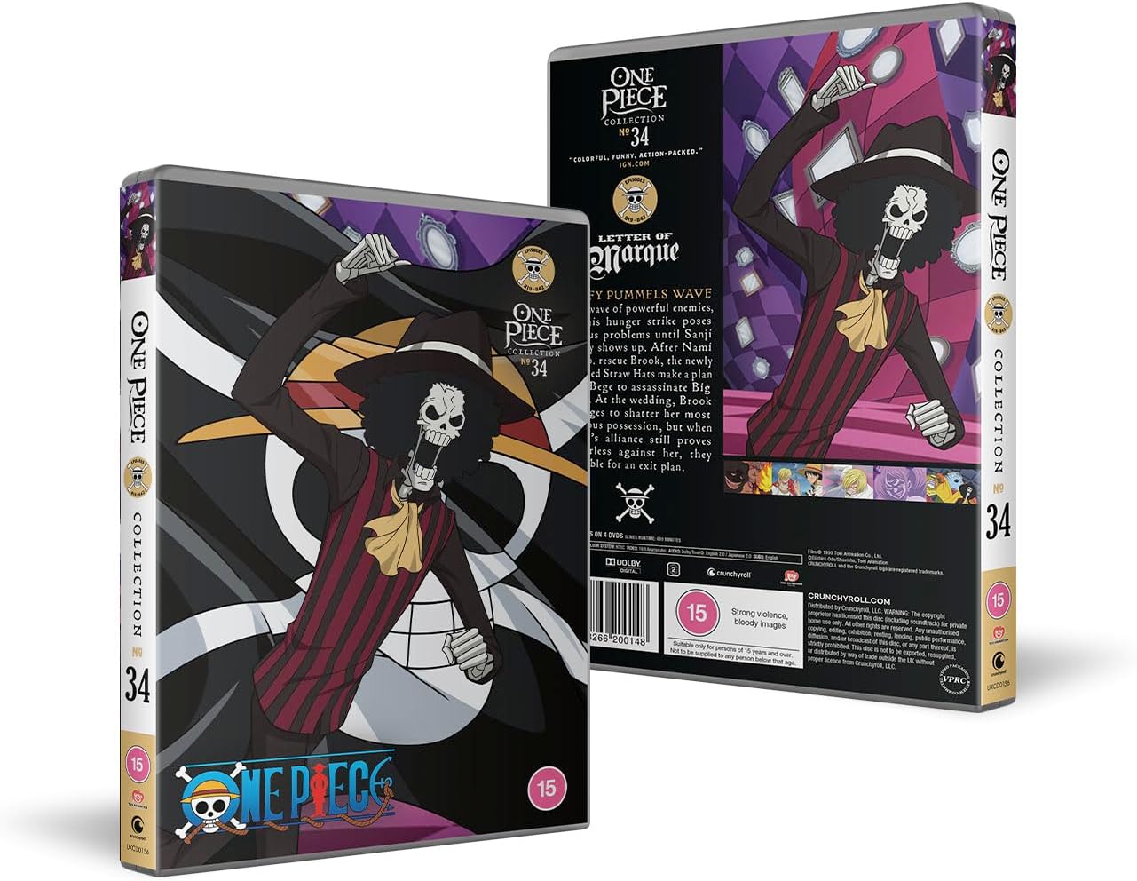 One Piece Uncut: Collection 34 - DVD