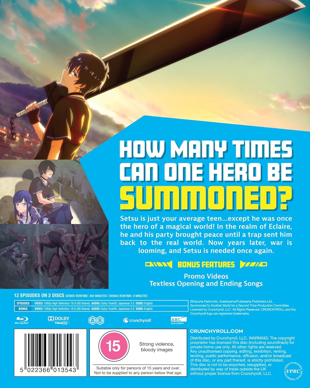 Summoned to Another World for a Second Time - Blu-ray