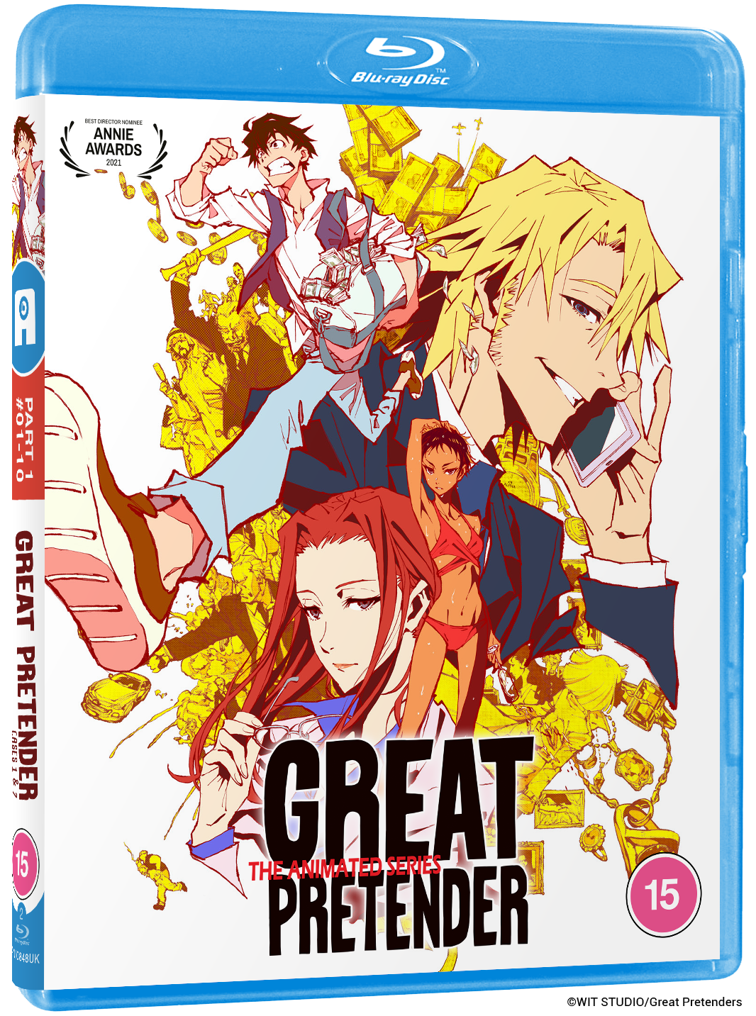 Great Pretender Crunchyroll Great Pretender Season Part Blu-ray