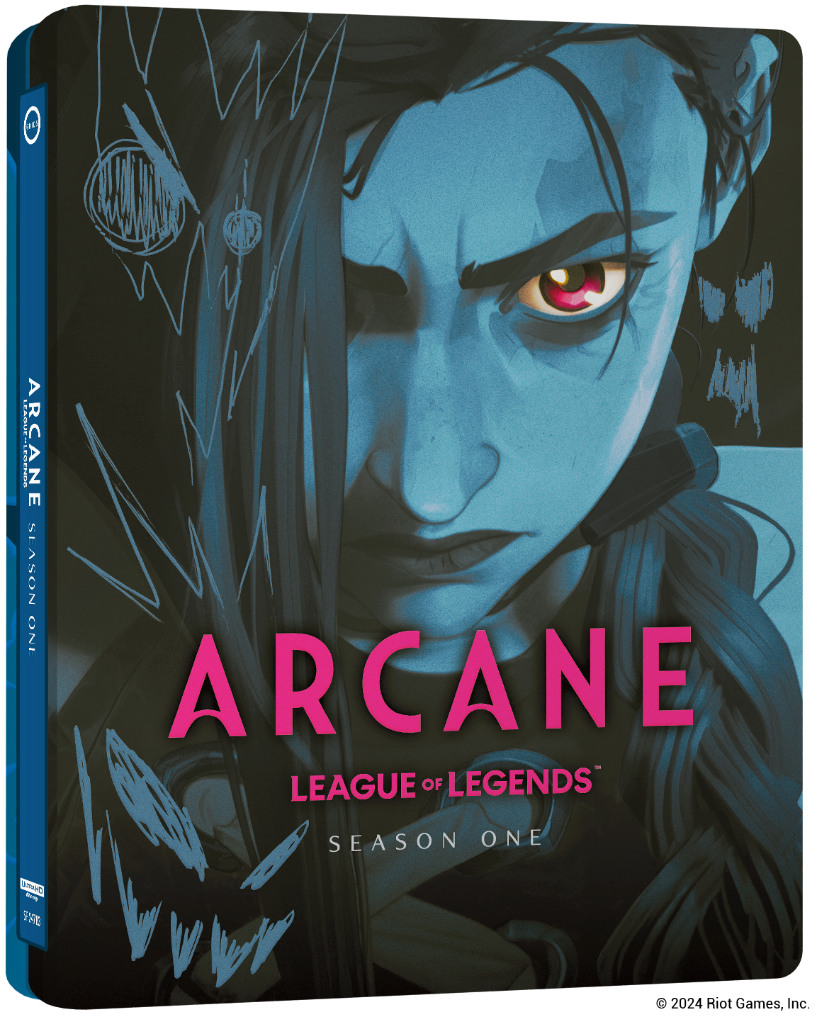 Arcane: League of Legends Season 1 - 4K UHD Blu-ray Steelbook