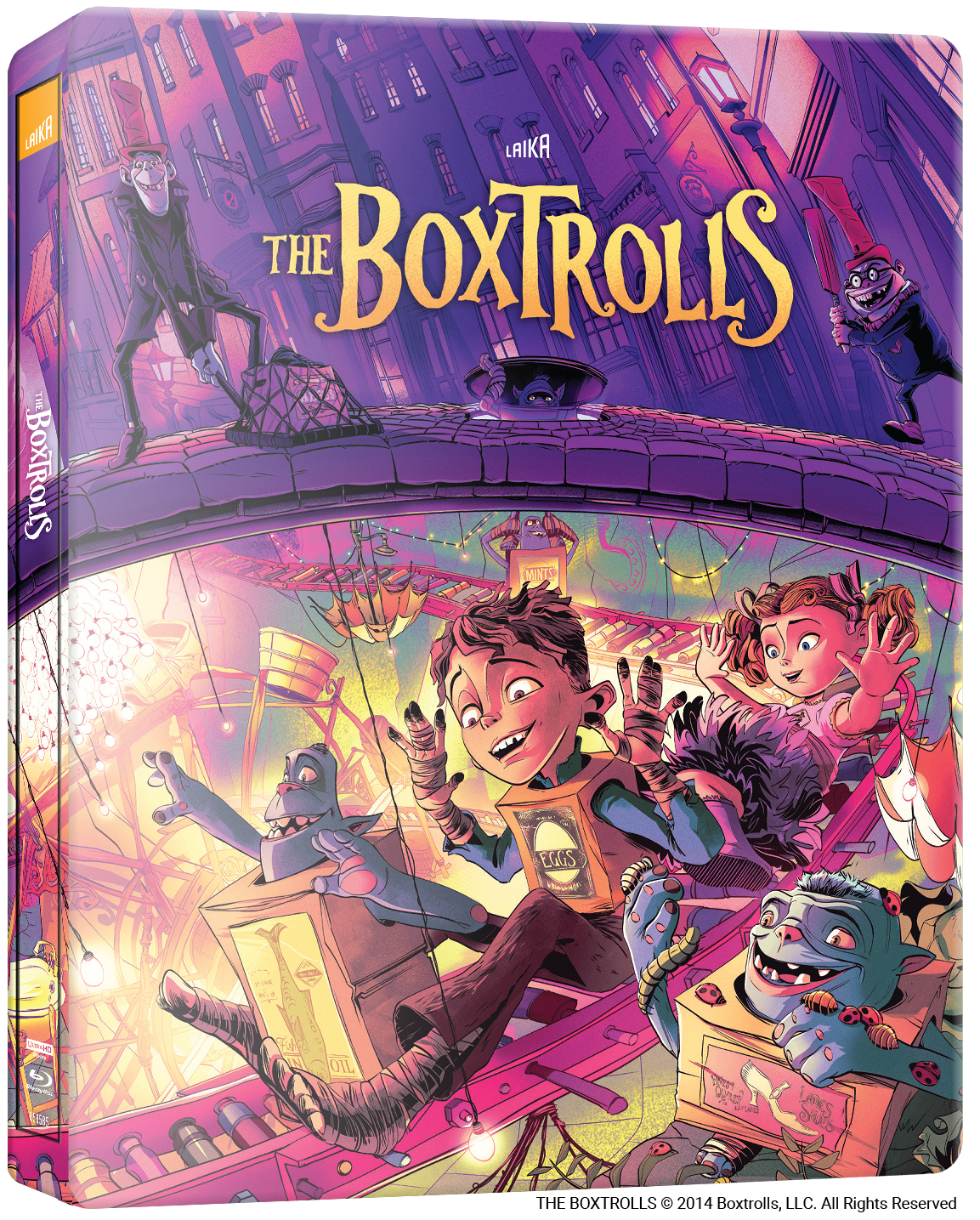 The Boxtrolls - 4K UHD Blu-ray Steelbook