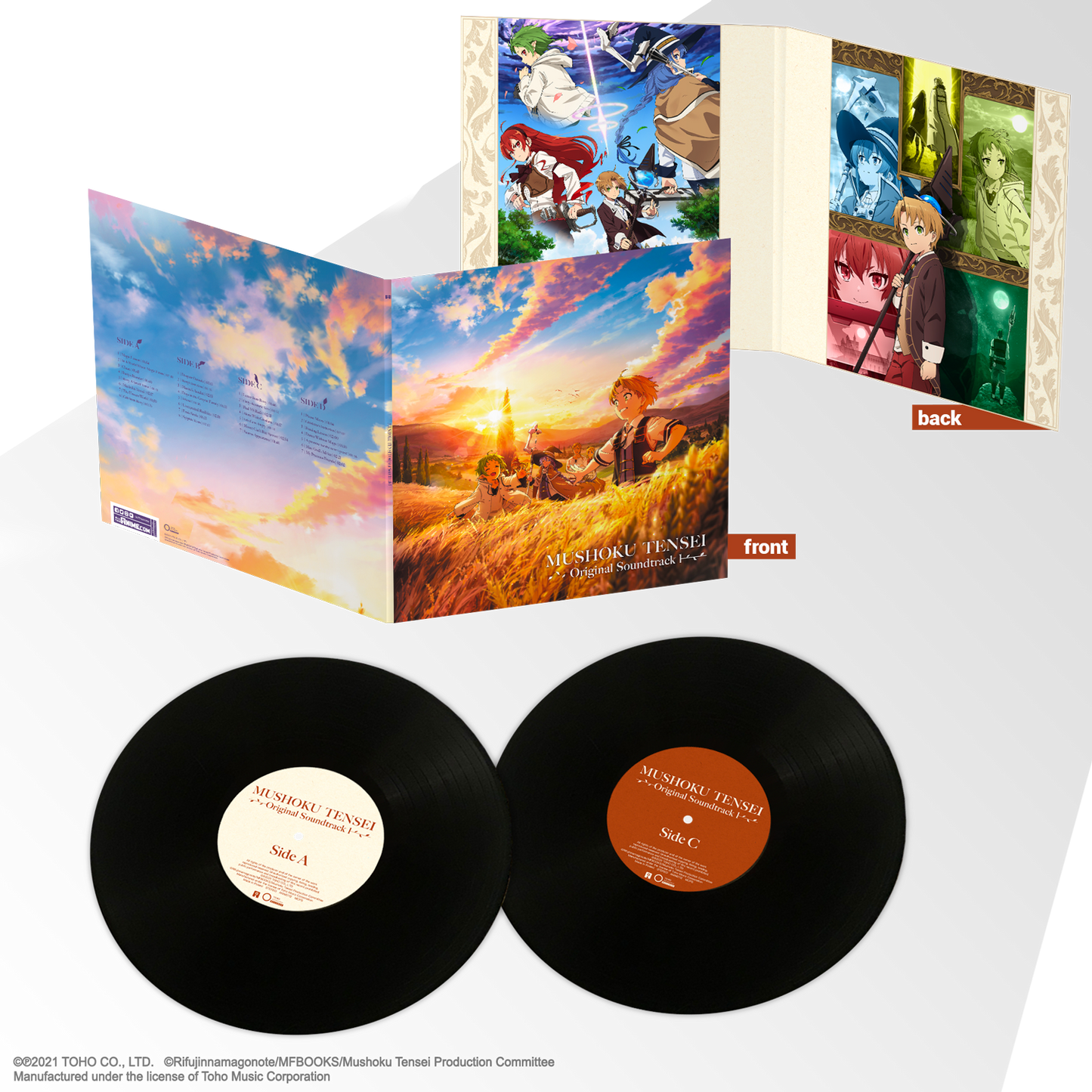 MUSHOKU TENSEI: Jobless Reincarnation - Season 1 Original Soundtrack Vinyl