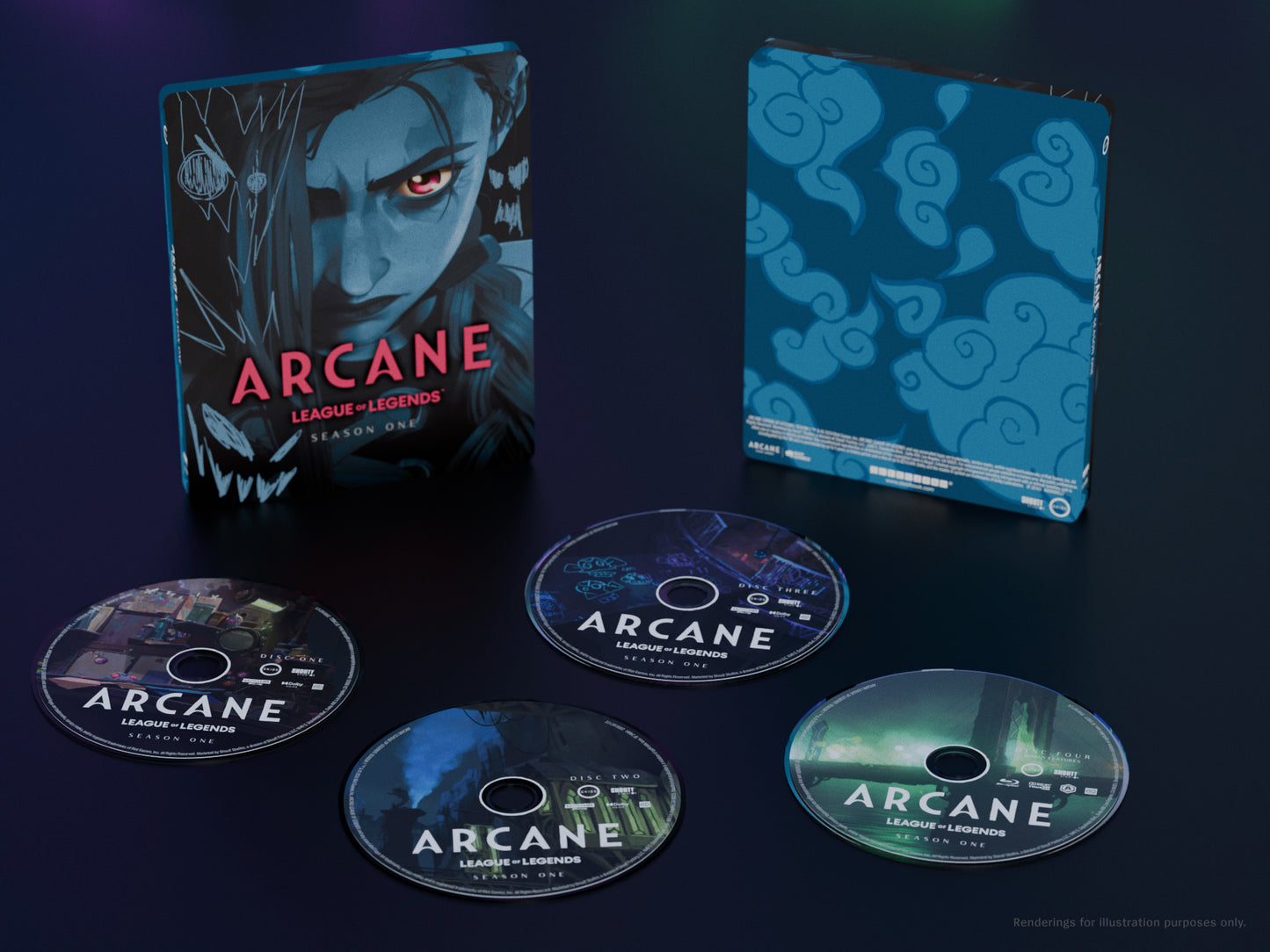 Arcane: League of Legends Season 1 - 4K UHD Blu-ray Steelbook