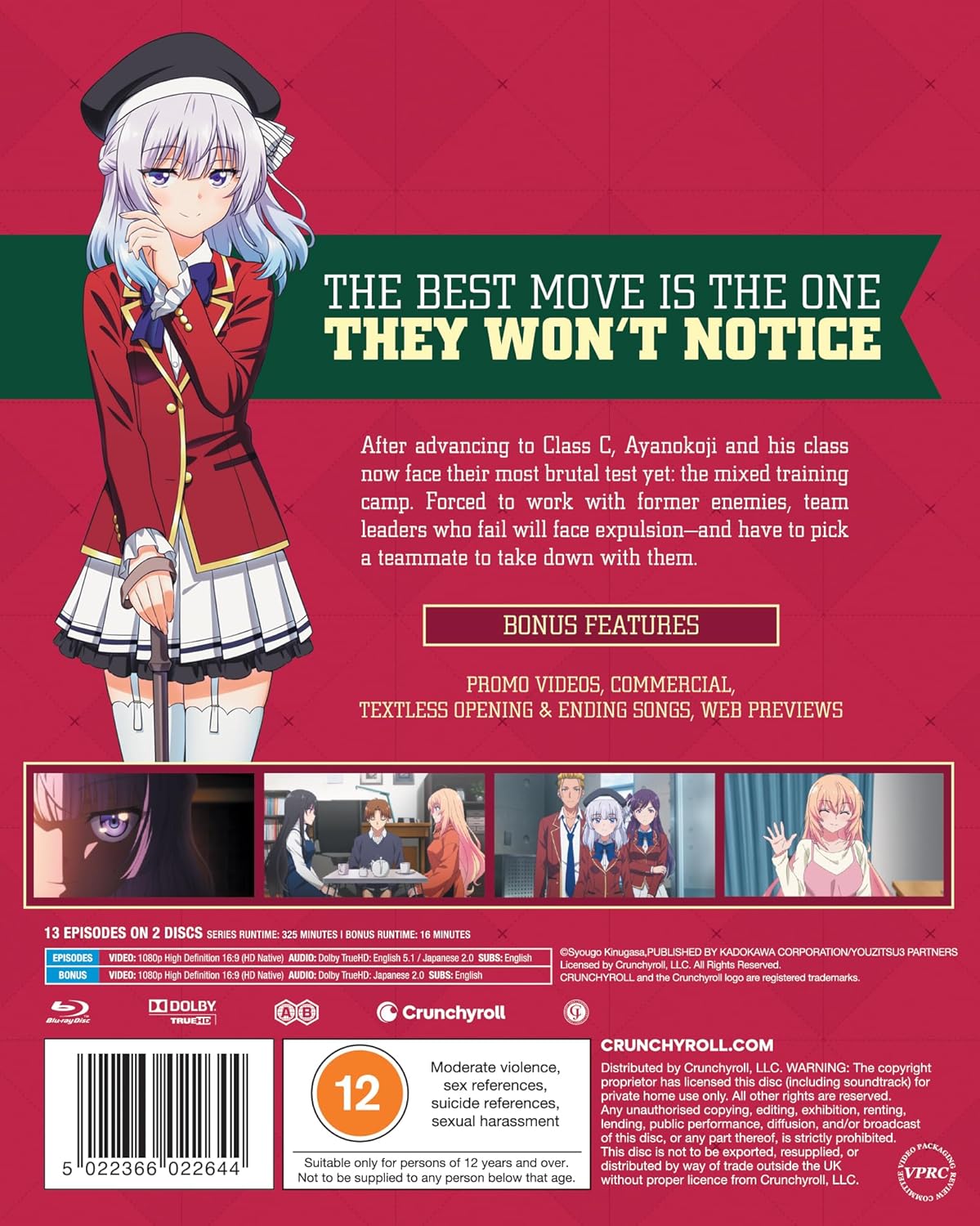 Classroom of the Elite Season 3 - Blu-ray