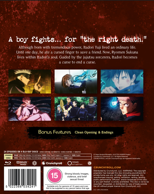 Jujutsu Kaisen - Season 1 SteelBook