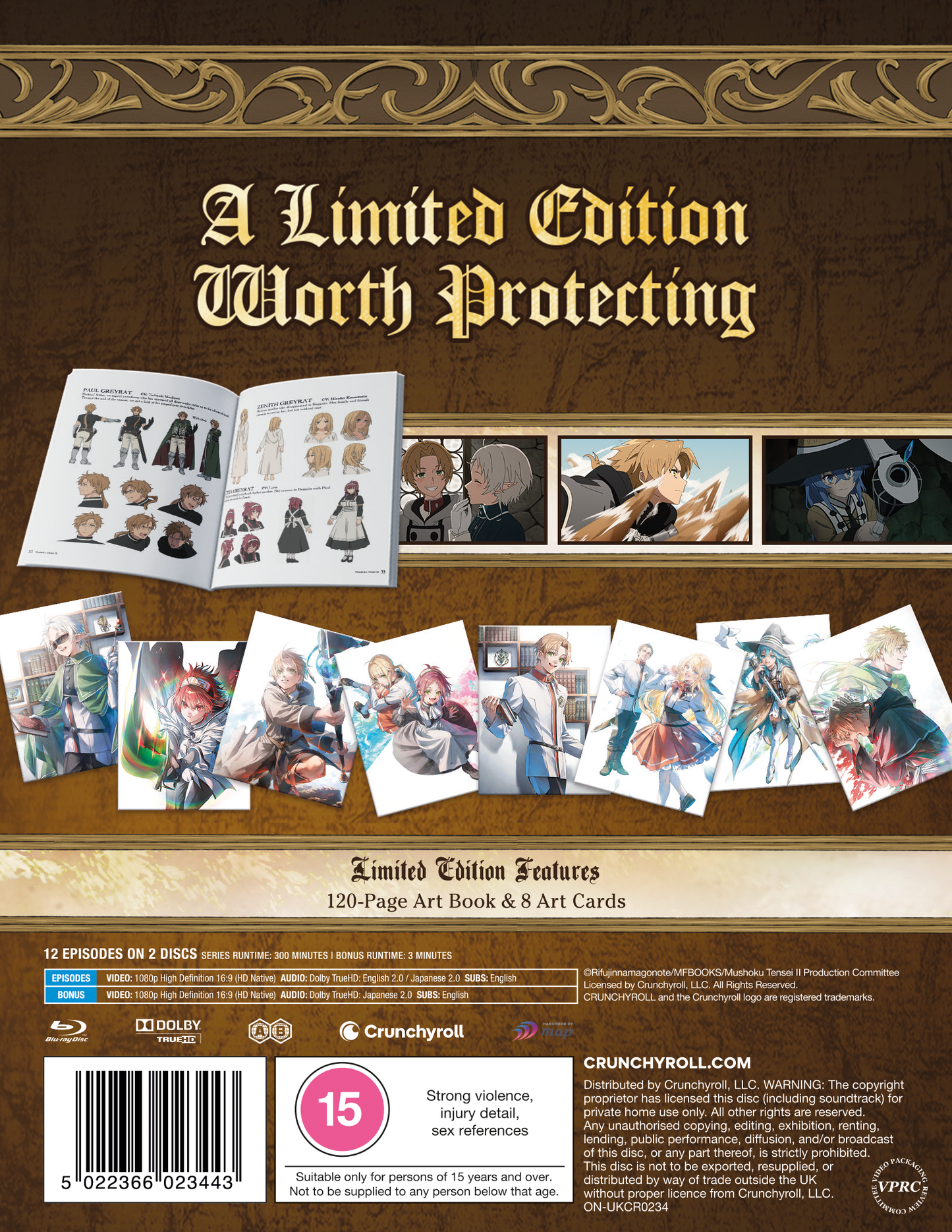 Mushoku Tensei: Jobless Reincarnation Season 2 Part 2 - Limited Edition Blu-ray