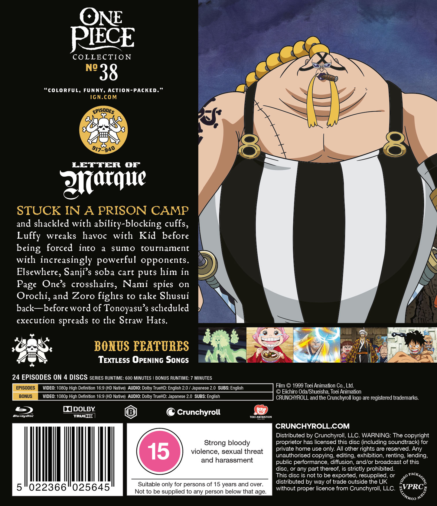 One Piece - Collection 38 - Blu-ray