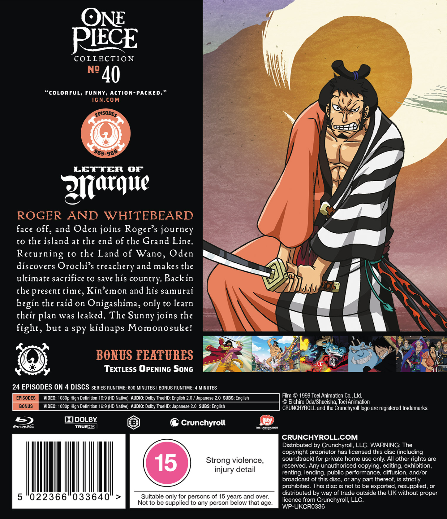 One Piece - Collection 40 - Blu-ray