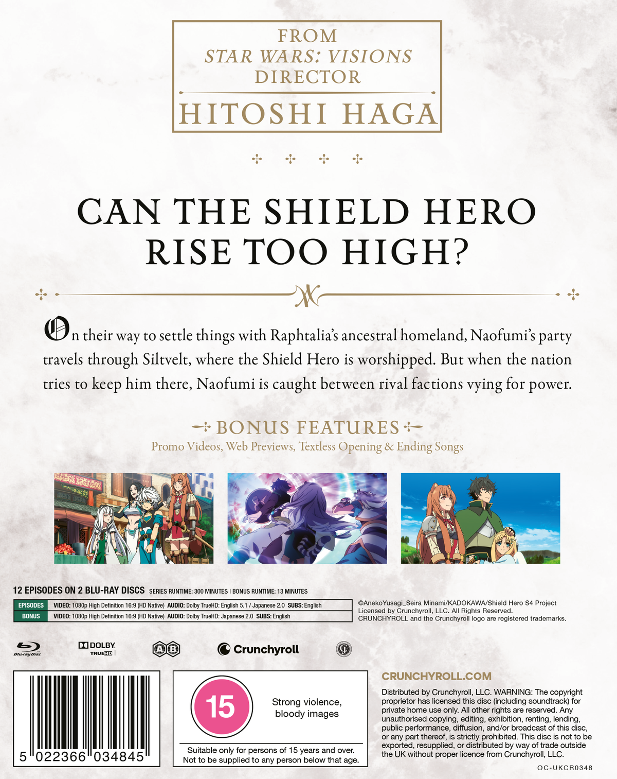 The Rising of the Shield Hero Season 4 - Blu-ray