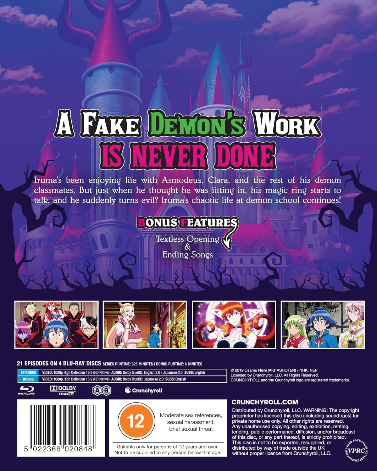 Welcome to Demon School Iruma-kun Season 2 - Blu-ray