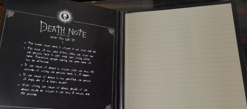 DEATH NOTE Official Soundtrack Vinyl (Notebook Version)