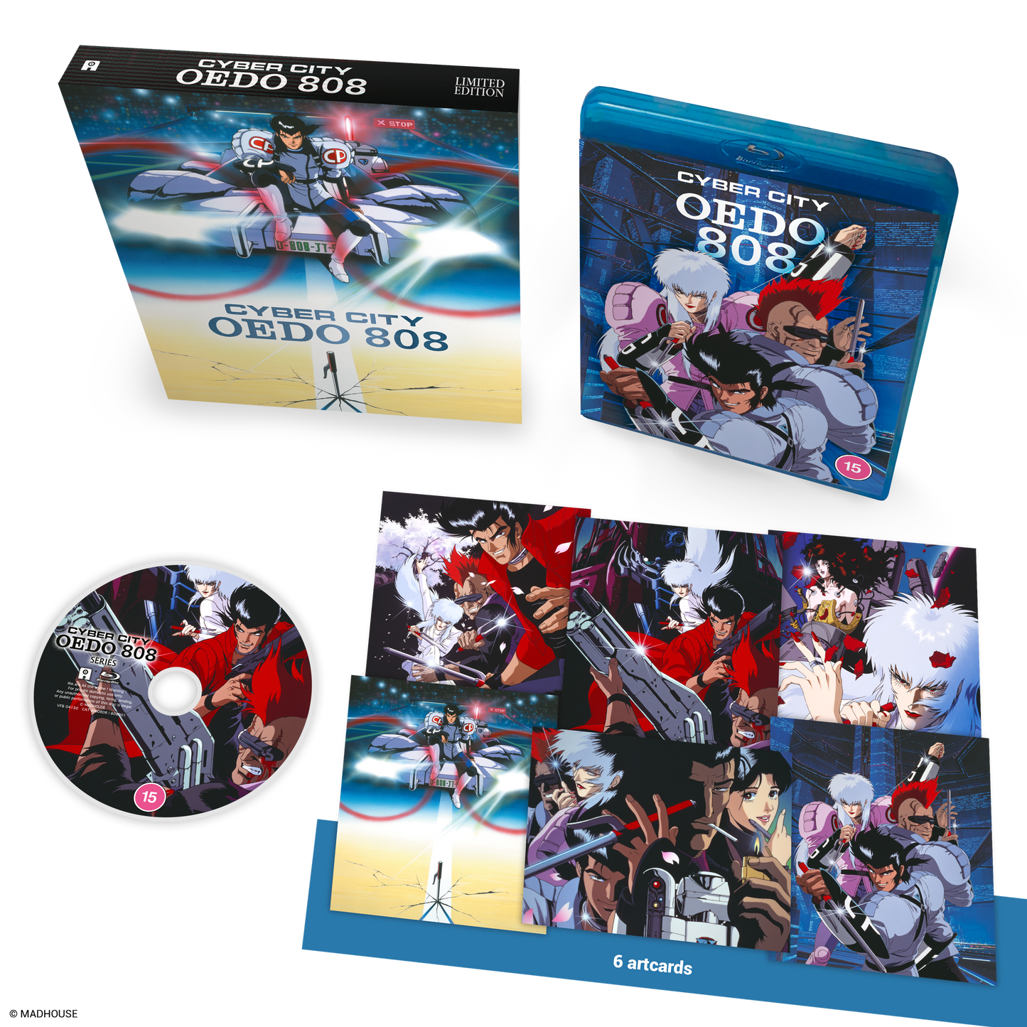 Cyber City Oedo 808 Remastered - Blu-ray Limited Edition