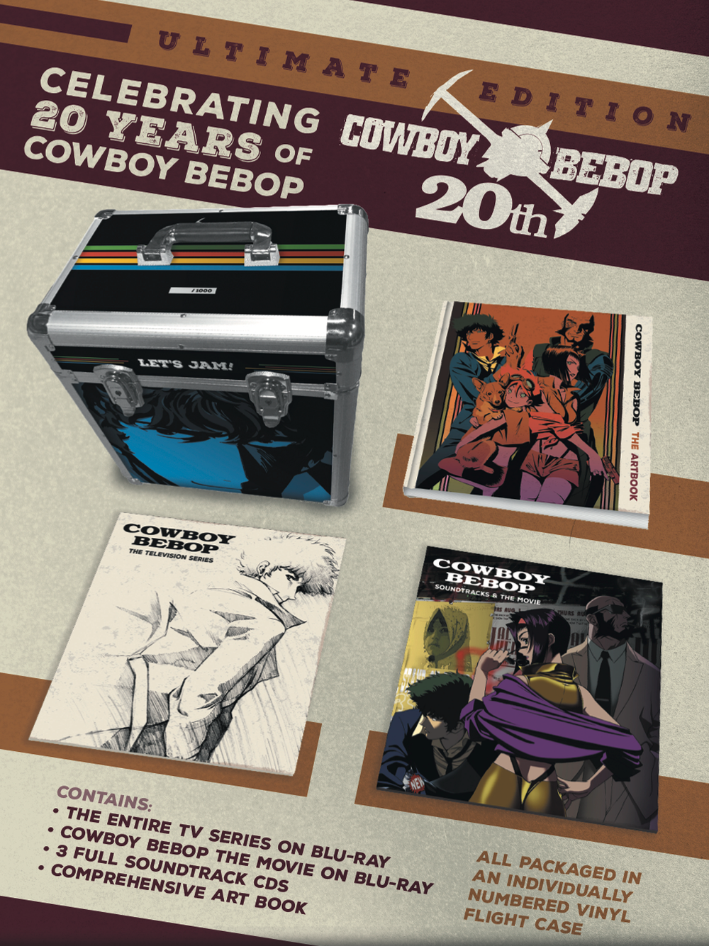 Cowboy Bebop - Blu-ray Ultimate Edition – alltheanime Cowboy Bebop - Blu-ray Ultimate Edition – alltheanime
