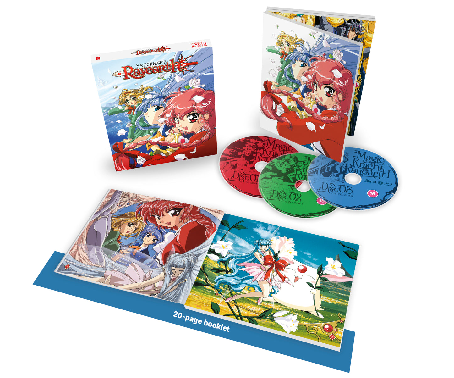 Magic Knight Rayearth: Part 1 - Blu-ray Collector's Edition