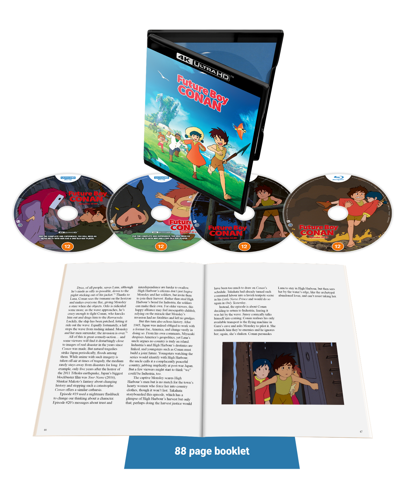 Future Boy Conan Part 2 - 4K UHD + Blu-ray Collector's Edition
