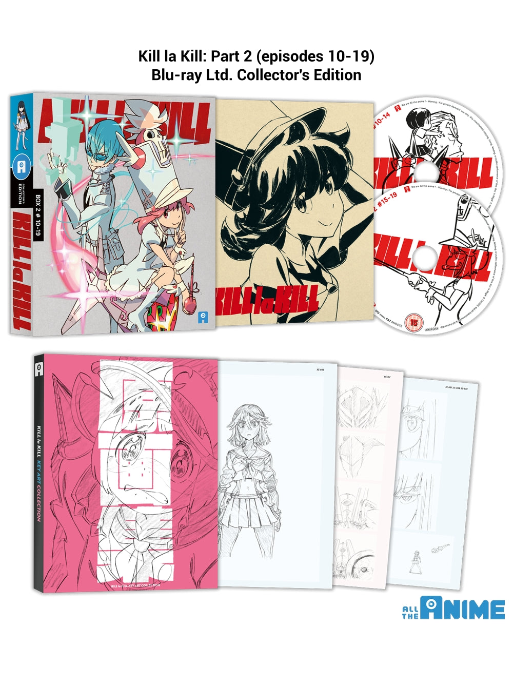 Kill la Kill: Part 2 - Blu-ray Collector's Edition alltheanime Kill la Kill: Part 2 - Blu-ray Collector's Edition alltheanime