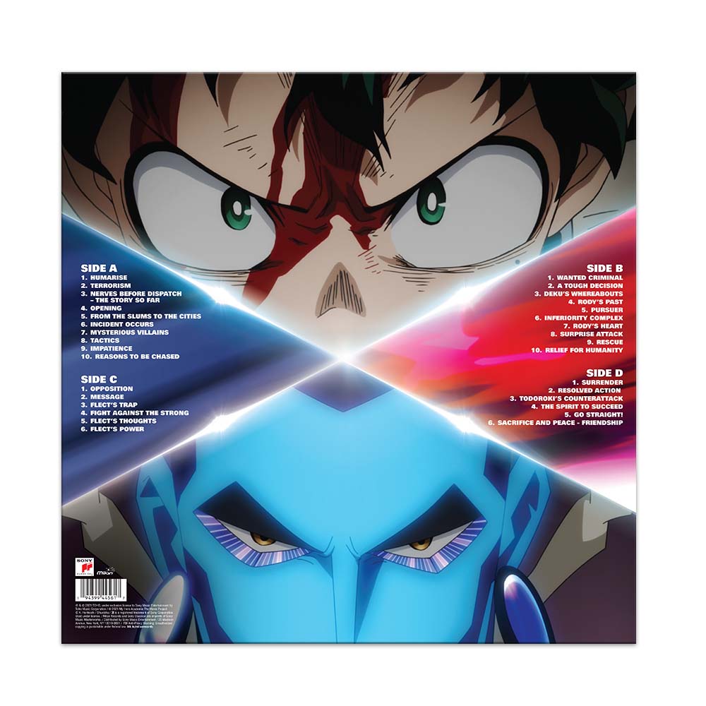 My Hero Academia World Heroes' Mission - vinyl soundtrack