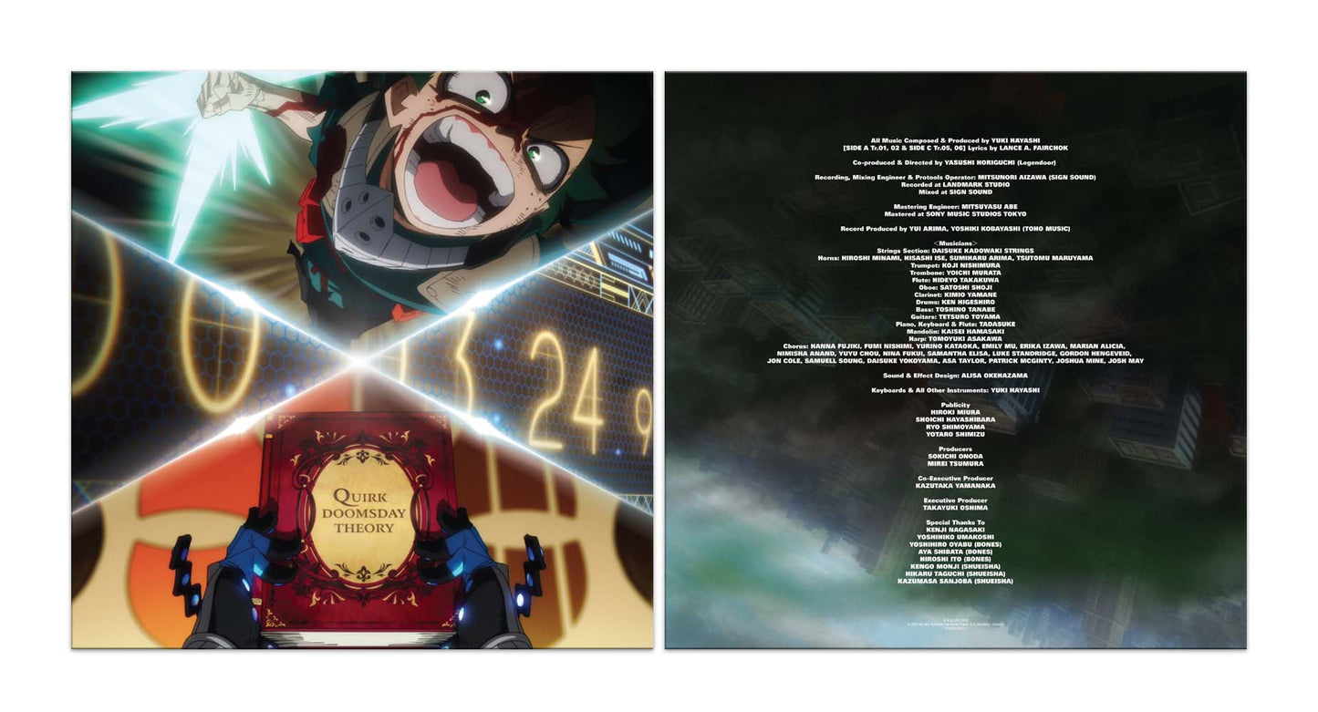 My Hero Academia World Heroes' Mission - vinyl soundtrack
