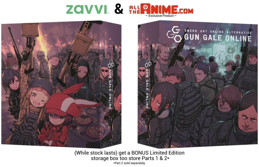 Sword Art Online Alternative: Gun Gale Online Part 1 - Blu-ray Collector's Edition w/ Exclusive Art Box