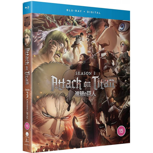 Attack On Titan: The Complete Series - Seasons 1-4 (16-Disc Blu-ray Set)