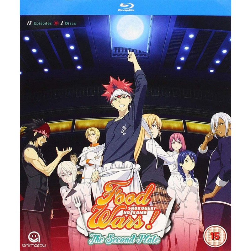 Food Wars! The Second Plate Complete Season Collection Blu