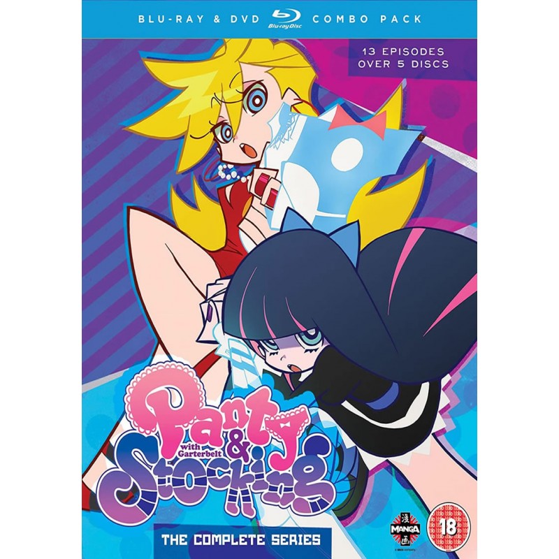 Panty & Stocking With Garter Belt Complete Season 1 Collection - Blu-r alltheanime Panty & Stocking With Garter Belt Complete Season 1 Collection - Blu-r alltheanime