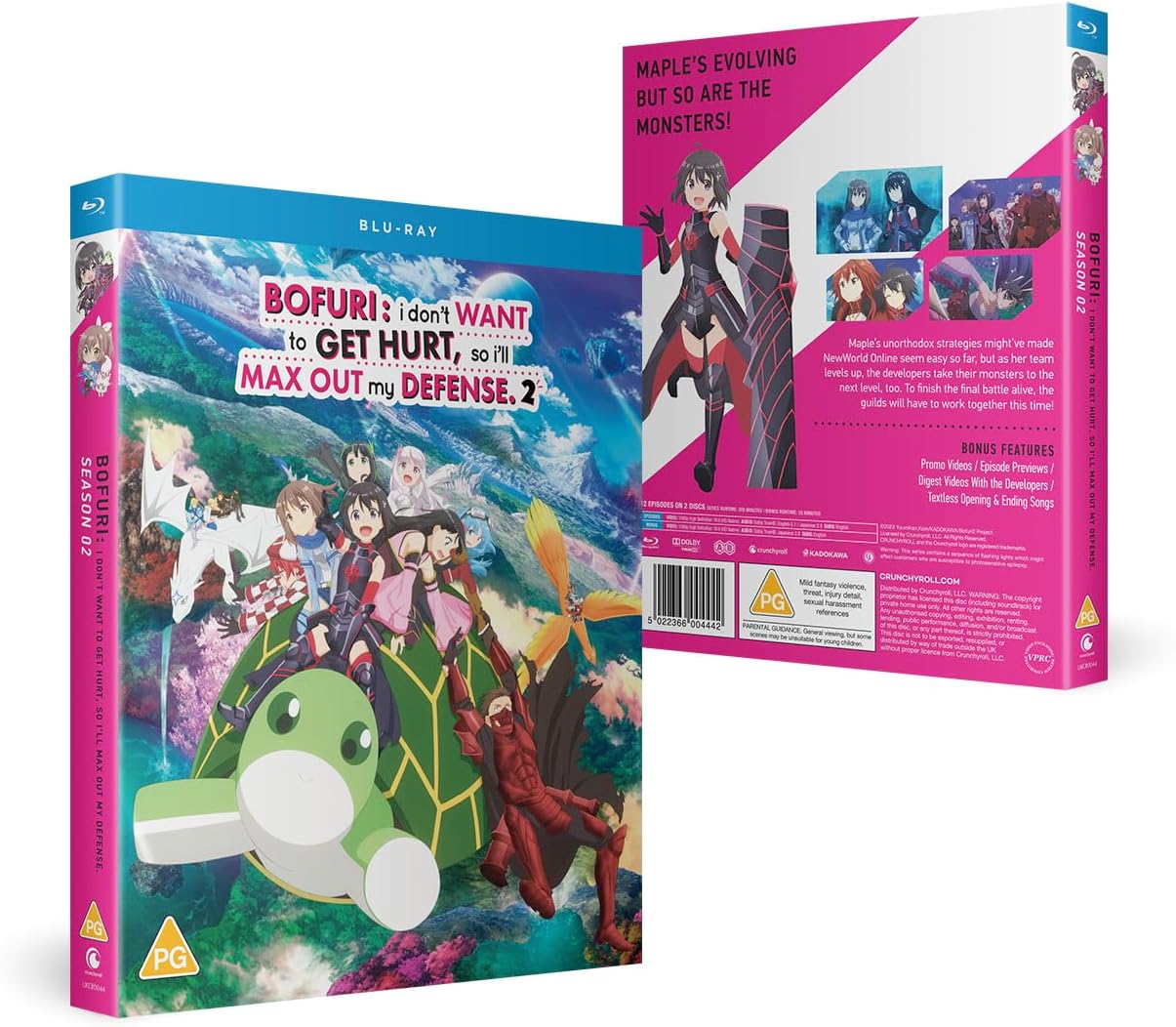 BOFURI: I Don't Want to Get Hurt, So I'll Max Out My Defense Season 2 - Blu-ray