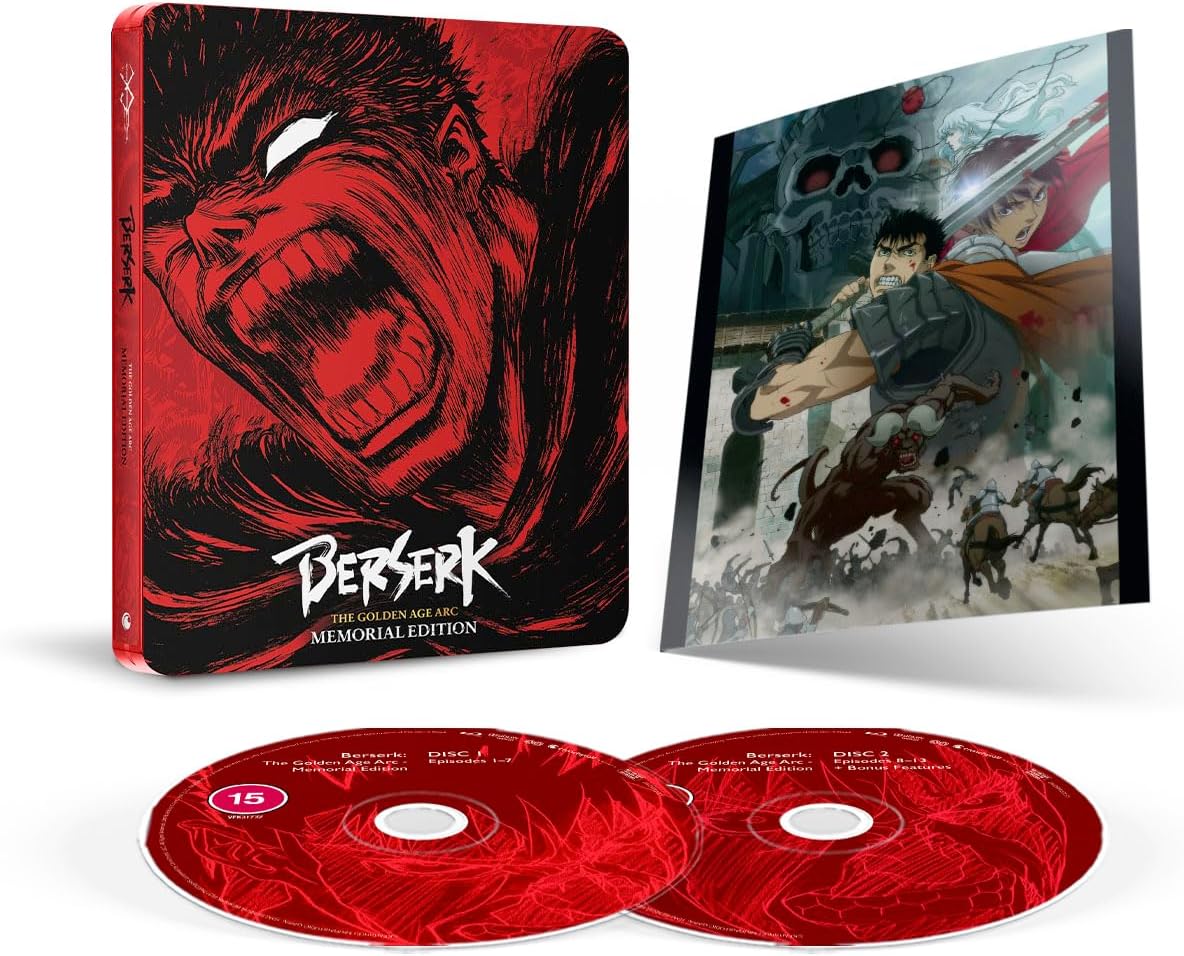 Berserk: The Golden Age Arc Memorial Edition - Limited Edition Blu-ray Steelbook