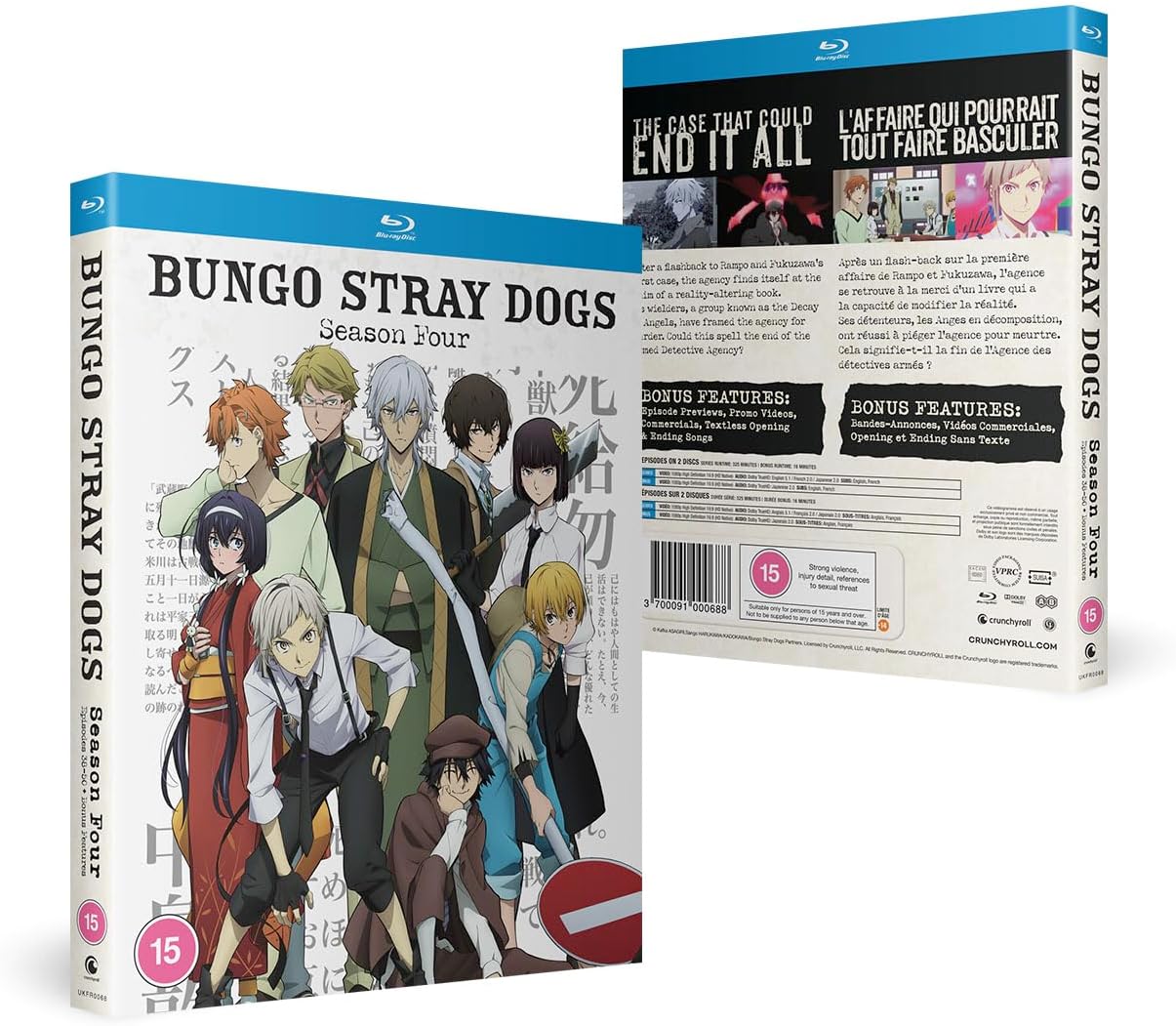 Bungo Stray Dogs Season 4 - Blu-ray