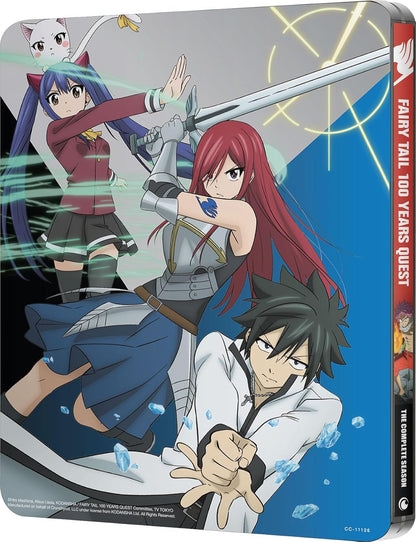 FAIRY TAIL: 100 Years Quest The Complete Season  - Limited Edition Blu-ray Steelbook