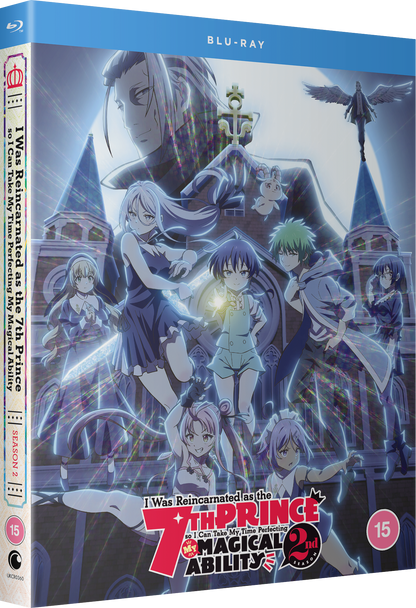 I Was Reincarnated as the 7th Prince So I Can Take My Time Perfecting My Magical Ability Season 2 - Blu-ray