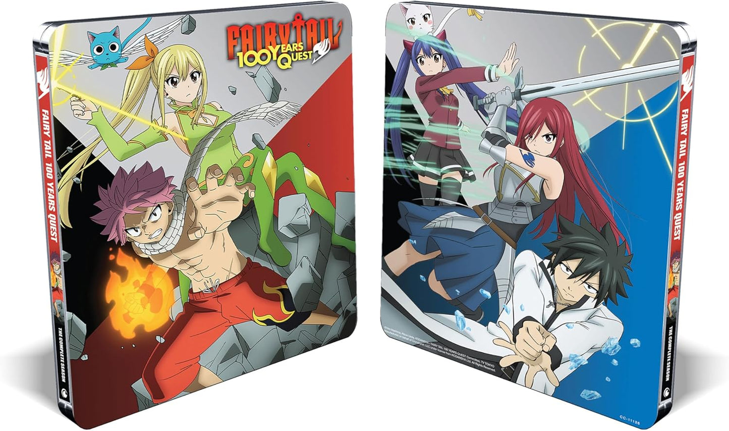 FAIRY TAIL: 100 Years Quest The Complete Season  - Limited Edition Blu-ray Steelbook