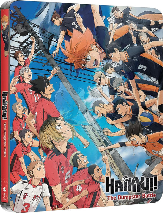 HAIKYU!! - Movie: The Dumpster Battle - Limited Edition Blu-ray Steelbook