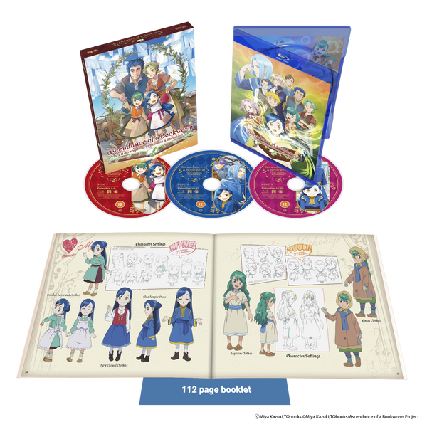 Ascendance of a Bookworm Seasons 1+2 - Blu-ray Collector's Edition