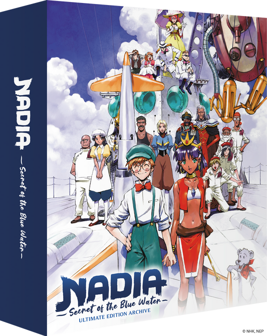 Nadia: Secret of the Blue Water Ultimate Edition 4K UHD + Blu-ray + Book