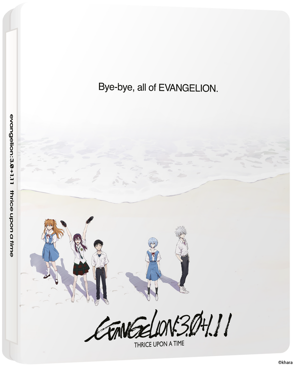 EVANGELION:3.0+1.11 THRICE UPON A TIME - Blu-ray + DVD Steelbook