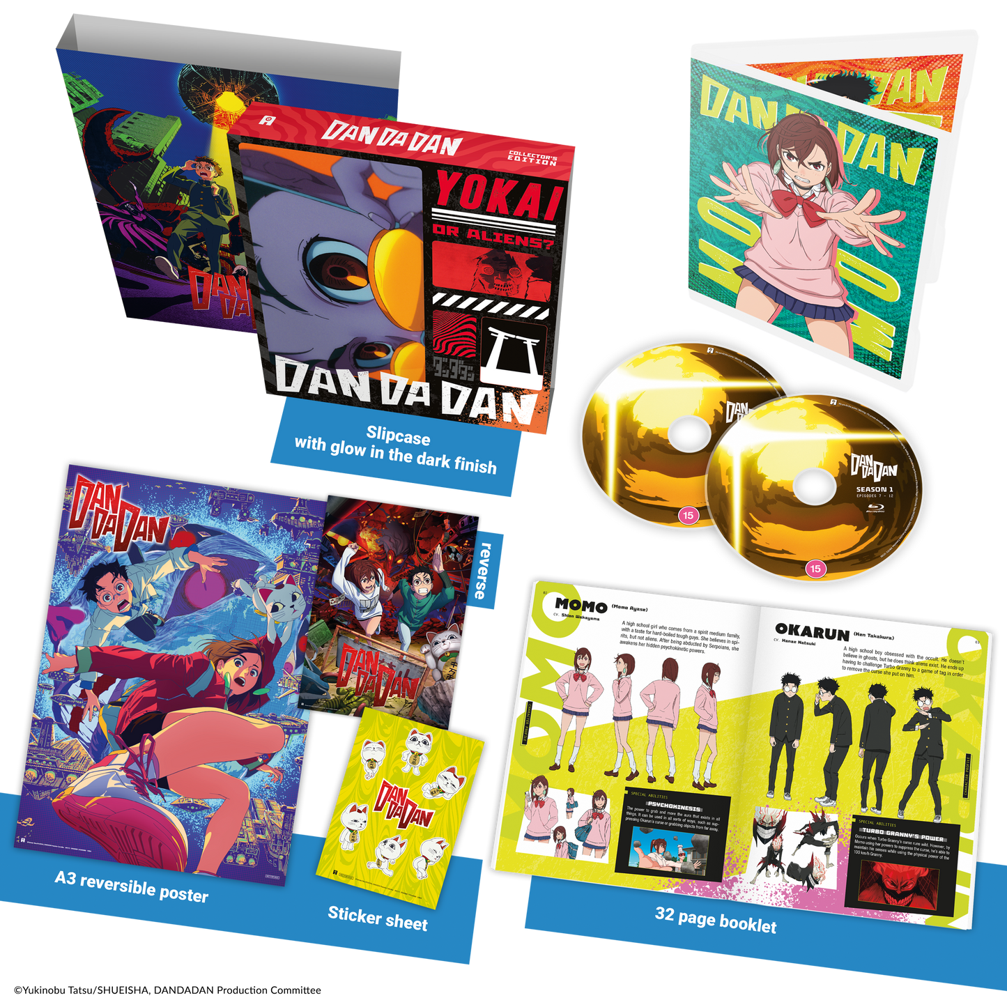 DAN DA DAN Season 1 - Yokai Edition - Collector's Edition Blu-ray