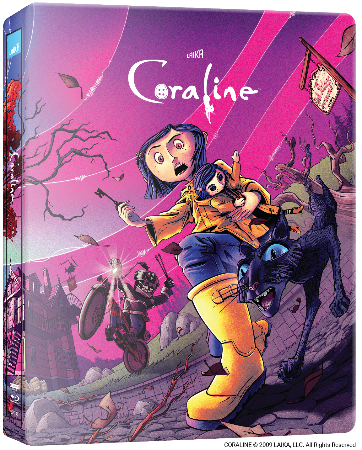 Coraline - 4K UHD Blu-ray Steelbook