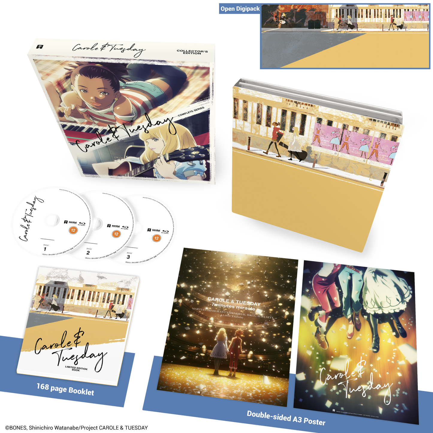 Carole & Tuesday - Collector's Edition Blu-ray