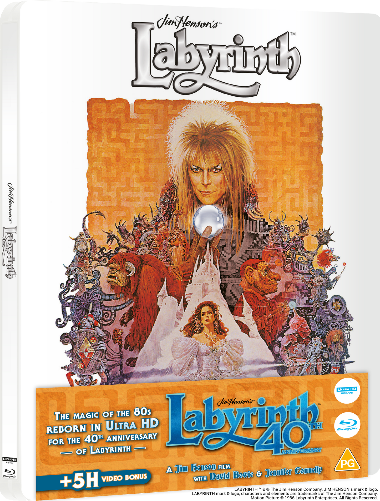 Labyrinth 4K UHD + Blu-ray Steelbook