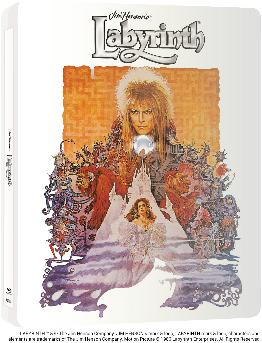 Labirint Inima Labyrinth 4K UHD + Blu-ray Steelbook – alltheanime