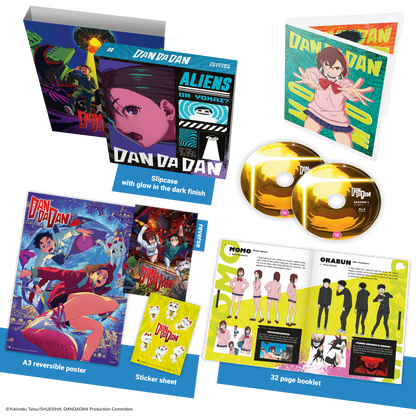 DAN DA DAN Season 1 - Alien Edition - Collector's Edition Blu-ray (AllTheAnime.com exclusive)