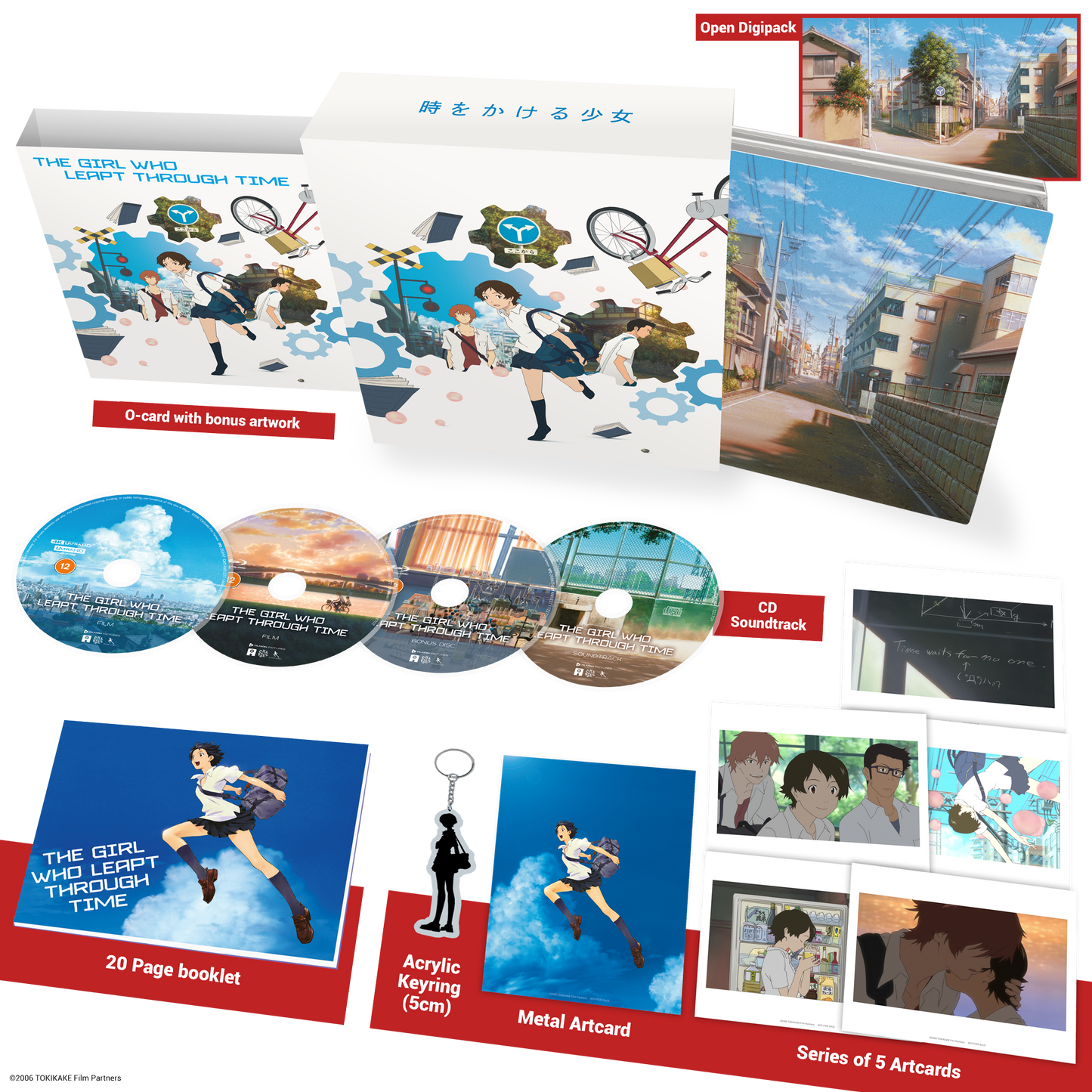 The Girl Who Leapt Through Time 4K UHD + Blu-ray + CD Deluxe Edition