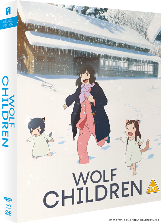 Wolf Children 4K UHD + Blu-ray + DVD Deluxe Edition