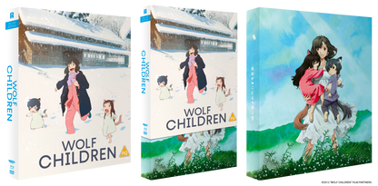 Wolf Children 4K UHD + Blu-ray + DVD Deluxe Edition