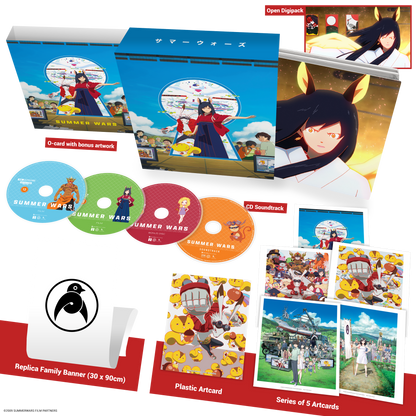 Summer Wars 4K UHD + Blu-ray + CD Deluxe Edition
