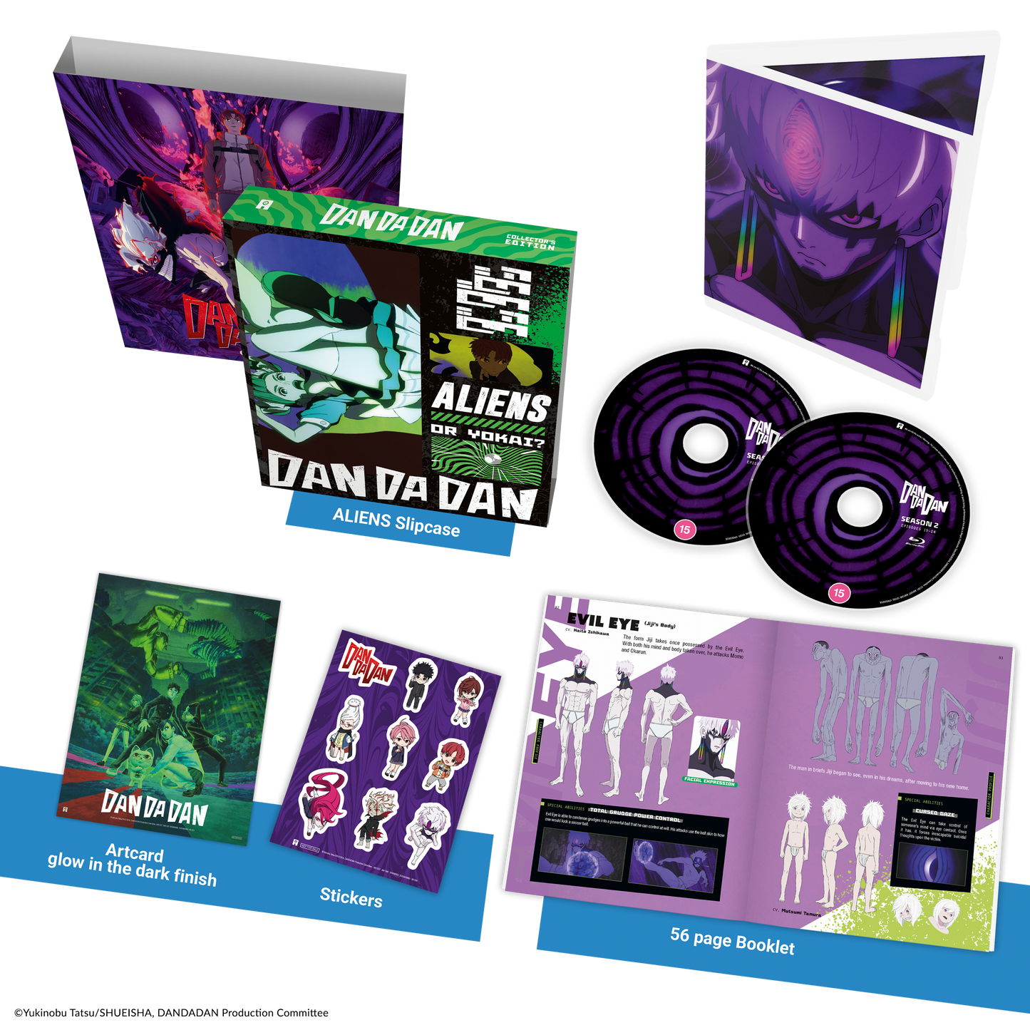 DAN DA DAN Season 2 - Alien Edition - Collector's Edition Blu-ray (AllTheAnime.com exclusive)