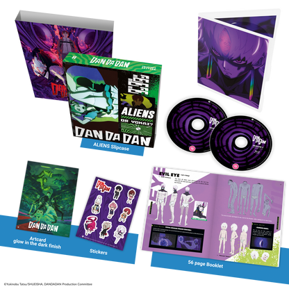 DAN DA DAN Season 2 - Alien Edition - Collector's Edition Blu-ray (AllTheAnime.com exclusive)