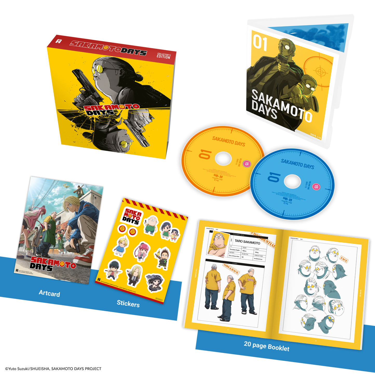 SAKAMOTO DAYS Season 1 Part 1 - Collector's Edition Blu-ray